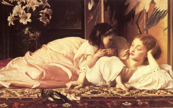 Lord Frederick Leighton - Mother and Child