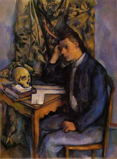 Paul Cezanne - Boy with Skull