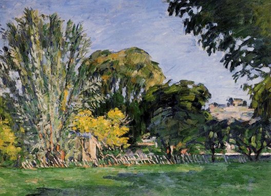 Paul Cezanne - Chestnut Trees at the Jas de Bouffan 3