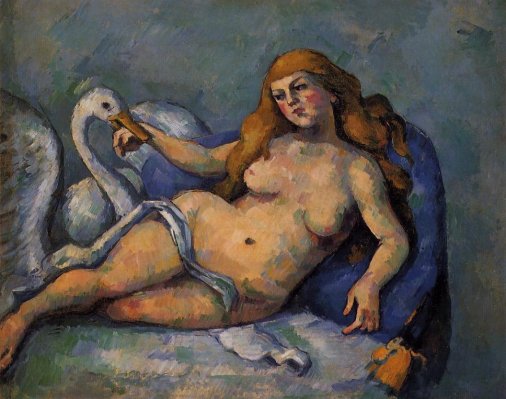 Paul Cezanne - Leda and the Swan