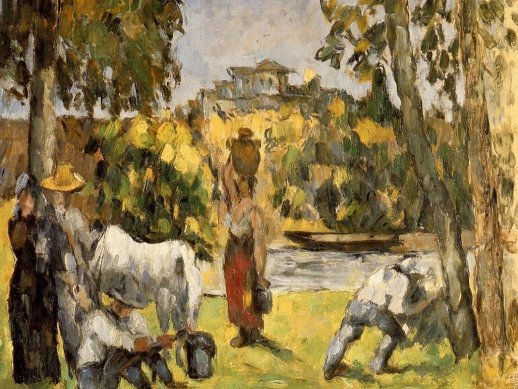 Paul Cezanne - Life in the Fields