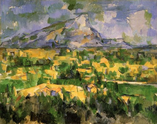 Paul Cezanne - Mont Sainte-Victoire 9