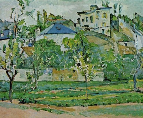 Paul Cezanne - Orchard in Pontoise