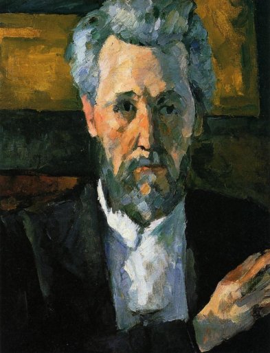 Paul Cezanne - Portrait of Victor Chocquet 2