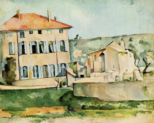 Paul Cezanne - The Jas de Bouffan 1