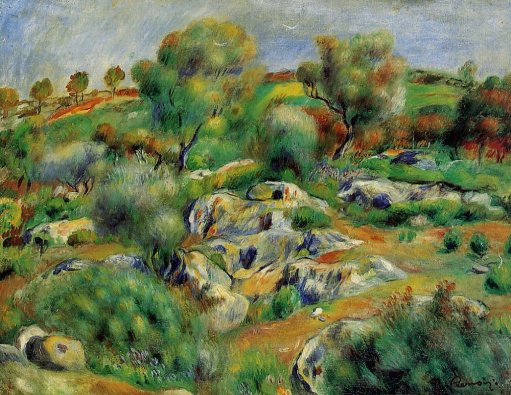 Pierre-Auguste Renoir - Breton Landscape