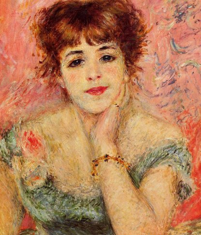 Pierre-Auguste Renoir - Jeanne Samary aka La Reverie