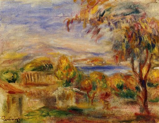 Pierre-Auguste Renoir - Landscape by the Sea