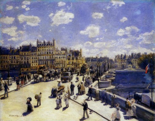 Pierre-Auguste Renoir - Le Pont-Neuf, Paris