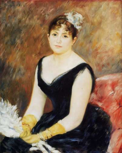Pierre-Auguste Renoir - Madame Leon Clapisson aka Marie Henriette Valentine Billet