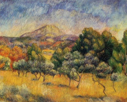 Pierre-Auguste Renoir - Mount Sainte-Victoire2