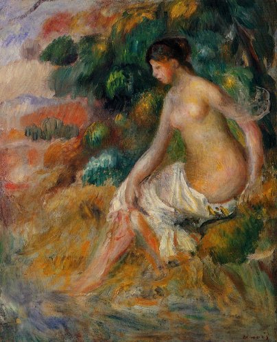 Pierre-Auguste Renoir - Nude in the Greenery