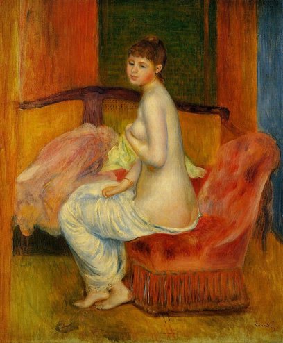 Pierre-Auguste Renoir - Seated Nude aka At East