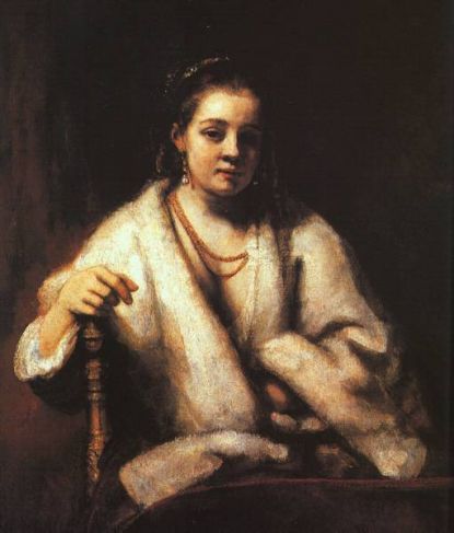 Rembrandt van Rijn - Portrait of Hendrickje Stofells