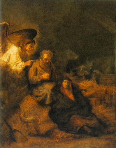 Rembrandt van Rijn - The Dream of St Joseph