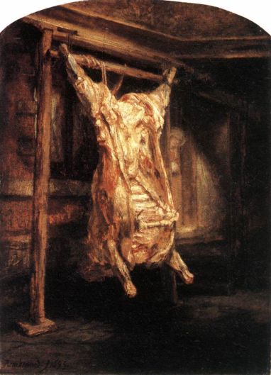 Rembrandt van Rijn - The Flayed Ox