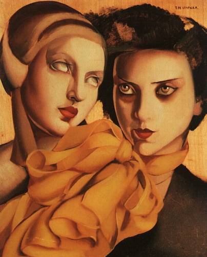 Tamara de Lempicka - The Orange Scarf