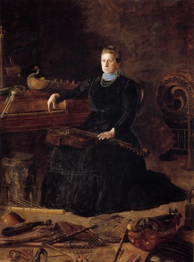 Thomas Eakins - Portrait of Sarah Sagehorn Frishmuth