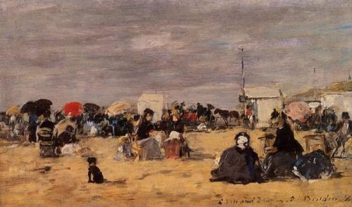 Trouville, Beach Scene 6