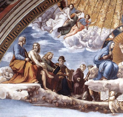 Disputation of the Holy Sacrament (Detail) 9