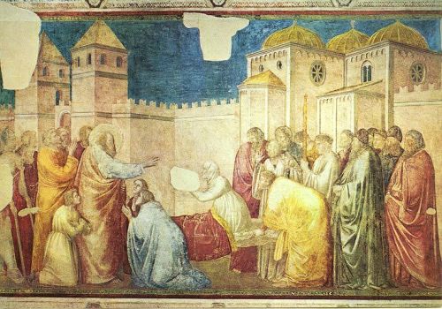 Scenes from the Life of St John the Evangelist 2 Raising of