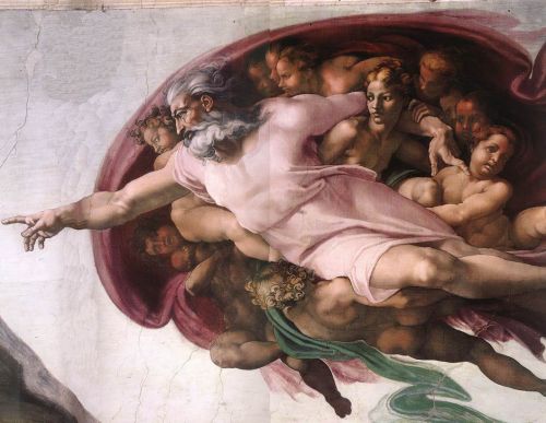 Genesis - 4 Creation of Adam (Detail) 2