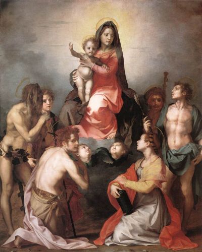 Madonna in Glory and Saints