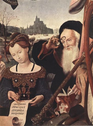 The Coronation of the Virgin (detail)