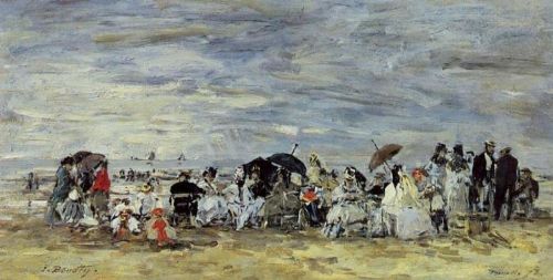 Trouville, Beach Scene 1