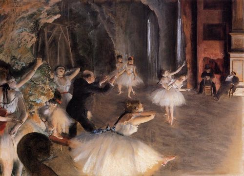 The Rehearsal of the Ballet on Stage 2