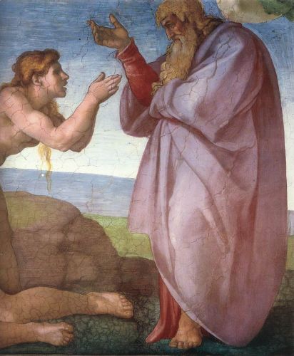 Genesis - 5 Creation of Eve (Detail) 2