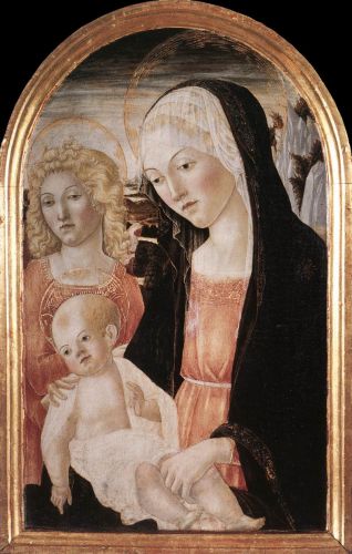 Madonna and Child with an Angel