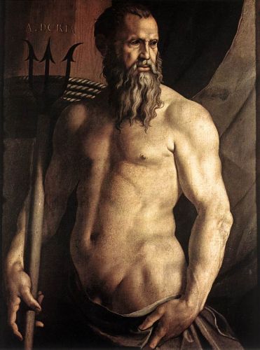 Portrait of Andrea Doria as Neptune