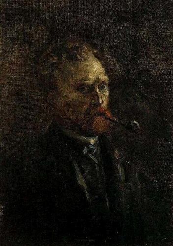 Self Portrait with Pipe