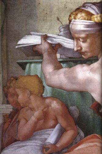 Sibyls - The Libyan Sibyl (Detail)