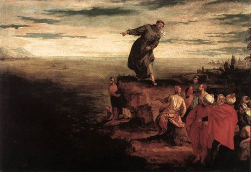 St Anthony Preaching to the Fish