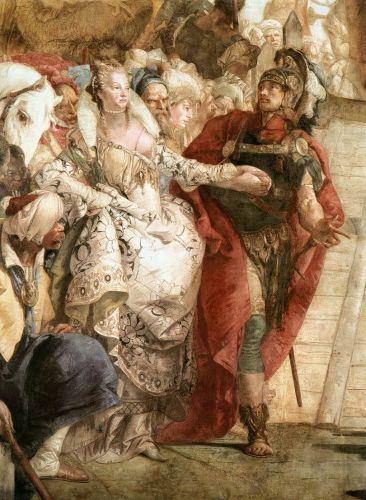 The Meeting of Anthony and Cleopatra (detail)