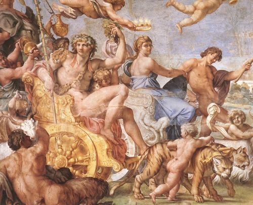 Triumph of Bacchus and Ariadne (detail)