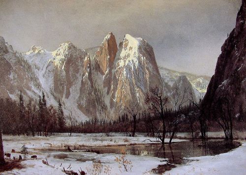 Cathedral Rock, Yosemite Valley, California