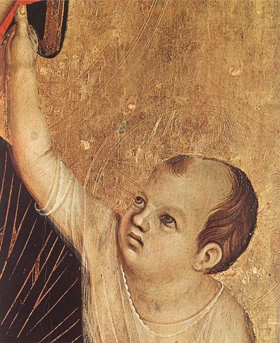 Crevole Madonna (detail)