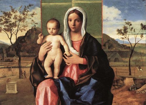Madonna and Child Blessing