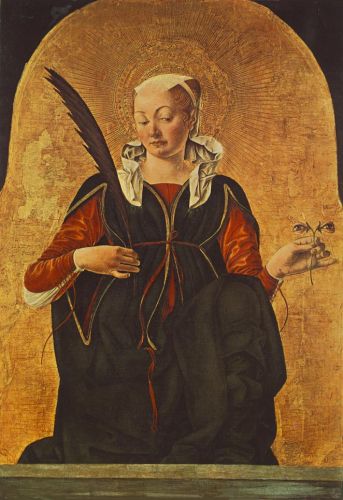 St Lucy (Griffoni Polyptych)