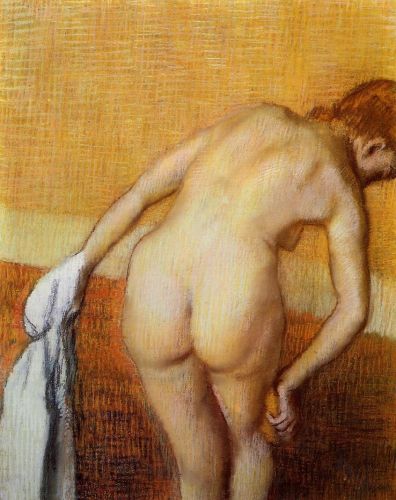 Woman Having a Bath