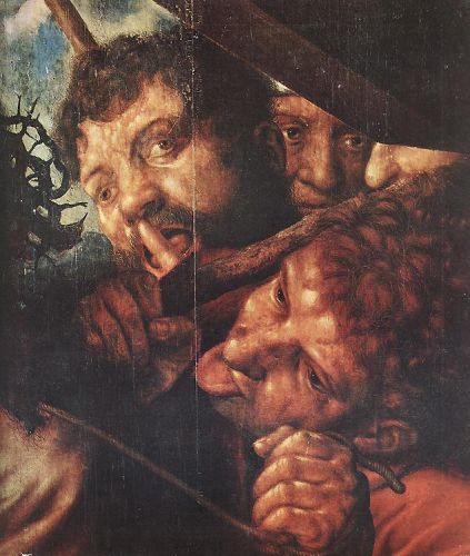 Christ Carrying the Cross (detail)