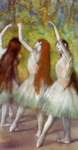 Dancers in Green