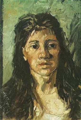 Head of a Woman with her Hair Loose