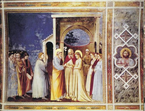Scenes from the Life of the Virgin 5 Marriage of the Virgin