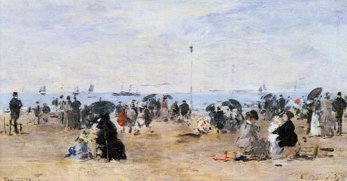 Trouville, Beach Scene 16