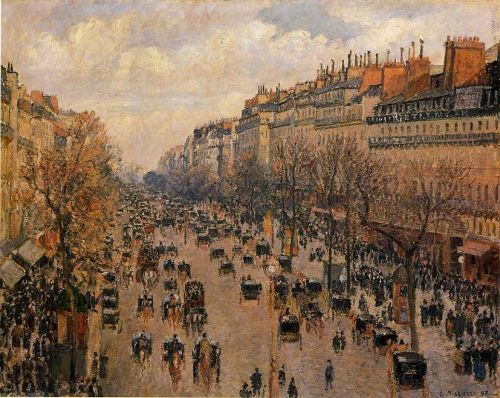 Boulevard Montmartre - Afternoon, Sunlight