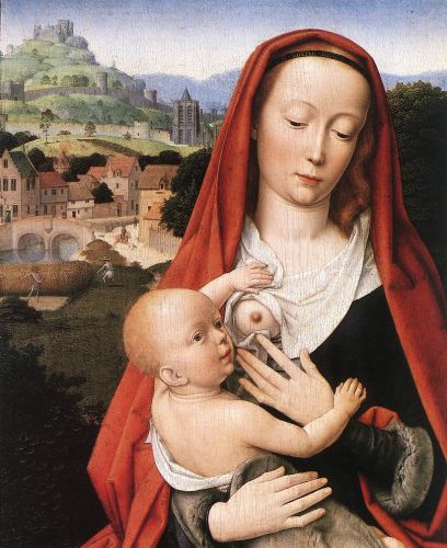 Mary and Child (detail)